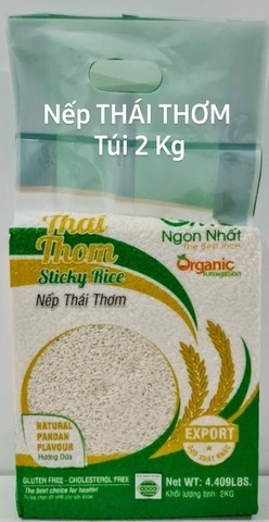 Nếp thái thơm hương dứa - Gạo Ngon Nhất - Công Ty TNHH Gạo Ngon Nhất